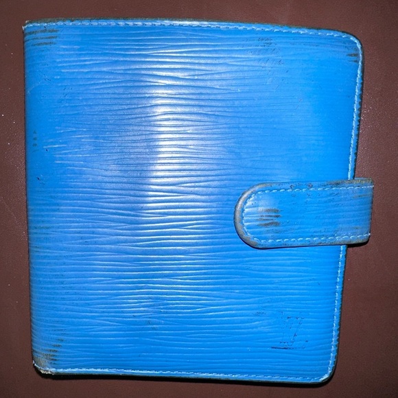 Louis Vuitton Epi Authentic wallet Eclectic Blue GUC - Picture 6 of 15